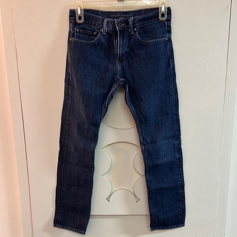 Banana Republic Blue Slim Jeans Classic Style